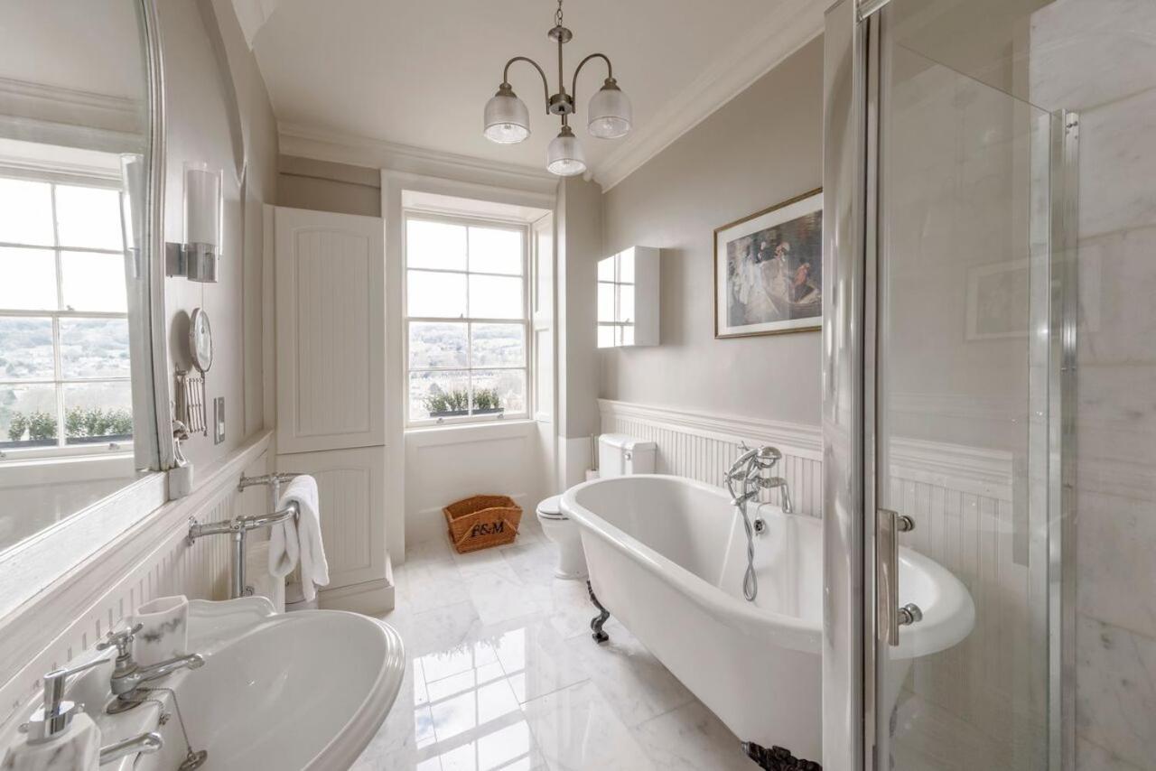 Luxury Two Floor Central Duplex Apartment Free Parking Bath Exterior foto